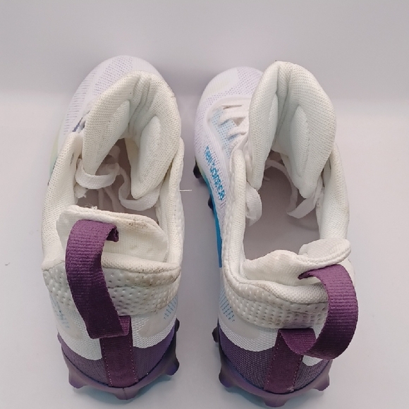 NEW New Balance Feeeze LX V4 Lacrosse Cleats-White/Blue/Purple Size M:8.5 W:10 - Picture 10 of 13